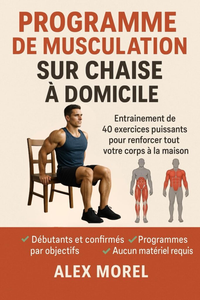 Transformez votre chaise en un véritable gymnase 🏋️♂️ : ces 10 exercices surprenants pour sculpter votre corps à domicile ! 💪✨